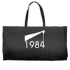 1984george orwell Weekender Totes