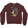 monster at house Crewneck Sweatshirt