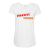 insanity instructor Maternity Scoop Neck T-shirt
