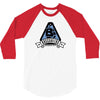 caprica city buccaneers 3/4 Sleeve Shirt