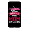 running mom white iPhoneX