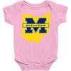 ohio for michigan Baby Bodysuit