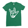metal Ladies Fitted T-Shirt