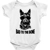bad to the bone Baby Bodysuit