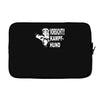 vorsicht kampfhund  funny Laptop sleeve
