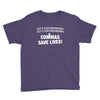 commas save lives t shirt Youth Tee
