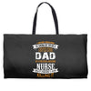Super Cool Dad Of A Freaking Awesome Nurse Weekender Totes
