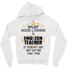 smart good looking english teacher profession Zipper Hoodie