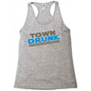 town drunk Racerback Tank