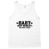 baby not midget do not toss Tank Top
