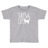 tats and cats Toddler T-shirt