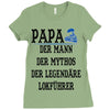 lokfuhrer legendar   hier bestellen Ladies Fitted T-Shirt