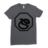 snake black Ladies Fitted T-Shirt