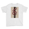 Gucci Pattern and Snake Youth Tee