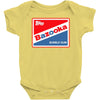 bazooka joe bubble gum logo ideal birthday present or gift Baby Bodysuit