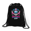 murder ride Drawstring Bags