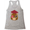 graduation bear kanye west Racerback Tank