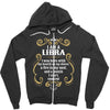i am a libra Zipper Hoodie