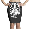beer belly xray skeleton funny Pencil Skirts