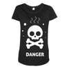 danger 2 Maternity Scoop Neck T-shirt
