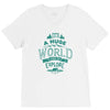 explore V-Neck Tee