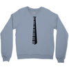 piano tie Crewneck Sweatshirt