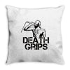 Death Grips Throw Pillow