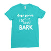 the janoskians dogs gonna bark Ladies Fitted T-Shirt