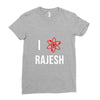 i heart rajesh Ladies Fitted T-Shirt