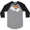 yes homo 3/4 Sleeve Shirt