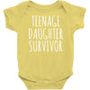 teenage daughter survivor Baby Onesie