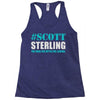 scott sterling the man the myth the legend Racerback Tank