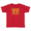 i'm the crazy aunt everyone warned you about Toddler T-shirt