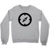 clock black Crewneck Sweatshirt
