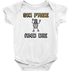 ski free and die Baby Bodysuit