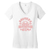 bowser's gym Women's V-Neck T-Shirt