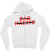Bad Habits Zipper Hoodie