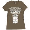 home brewing is a life skill Ladies Fitted T-Shirt