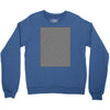 optical illusion skull, ideal gift or birthday present. Crewneck Sweatshirt