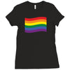 Rainbow Flag Ladies Fitted T-Shirt
