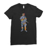 Soldier Colorful Ladies Fitted T-Shirt