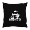 rapael turtles  funny Throw Pillow