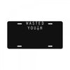 wasted youth License Plate