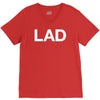 lad printed V-Neck Tee