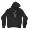 Bong Mathematics design with Earth, Fire, Air, Water and bong icons Youth Hoodie