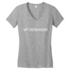 happy christmakwanzukka Women's V-Neck T-Shirt