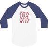 pop alphabet 3/4 Sleeve Shirt