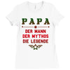 vater   die legende Ladies Fitted T-Shirt