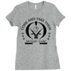 molon labe Ladies Fitted T-Shirt