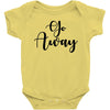 go away Baby Bodysuit